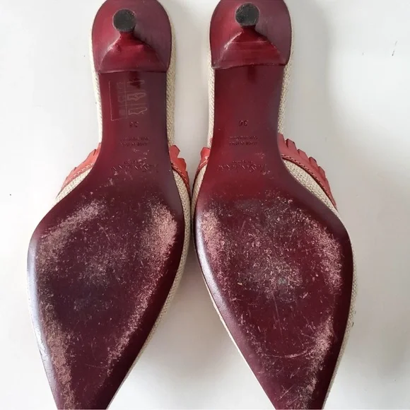 (CHECK NEW LISTINGS - for similar/cheaper options) 🧡 YSL kitten heart heels - Picture 6 of 7